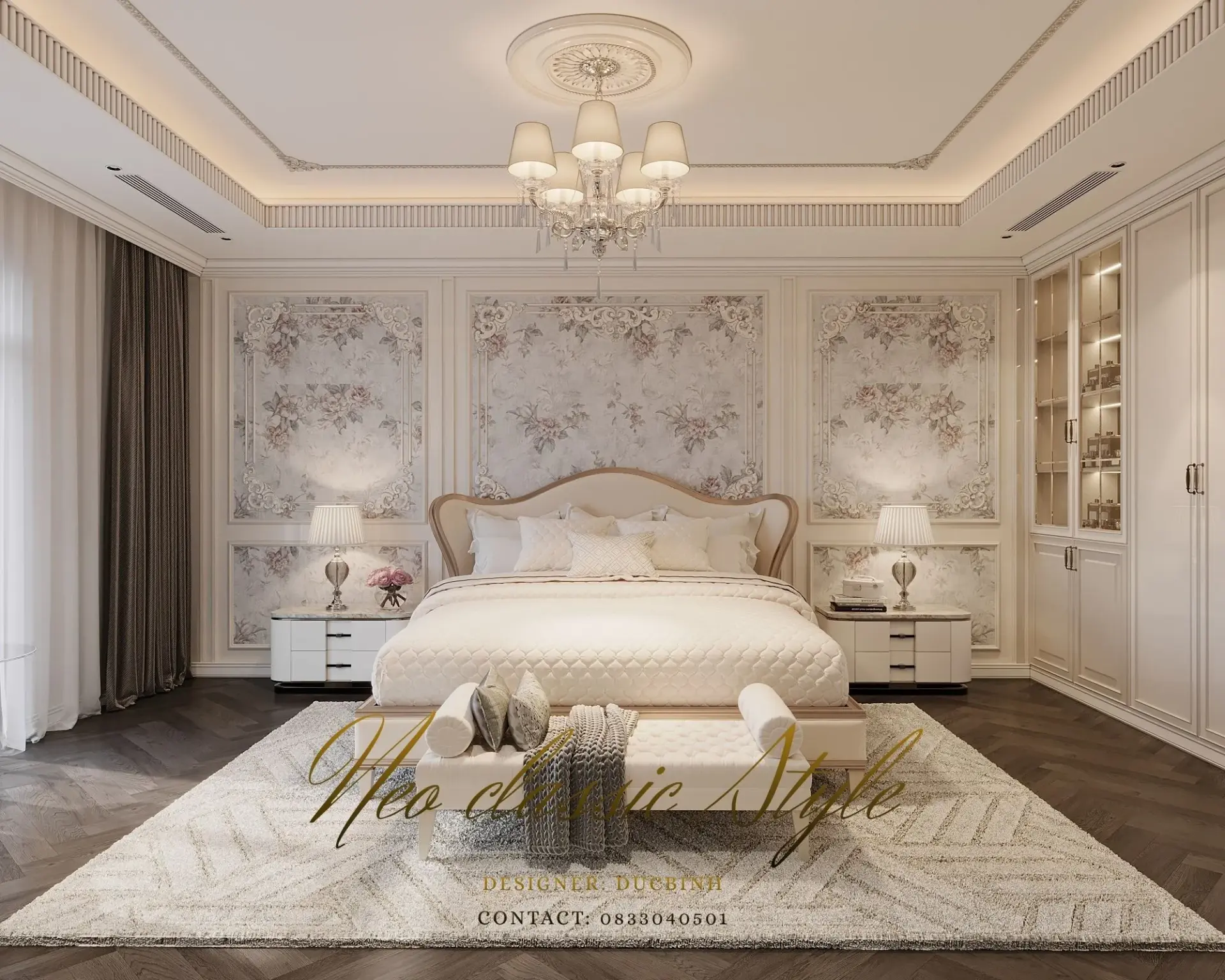 Classic Style Bedroom Interior