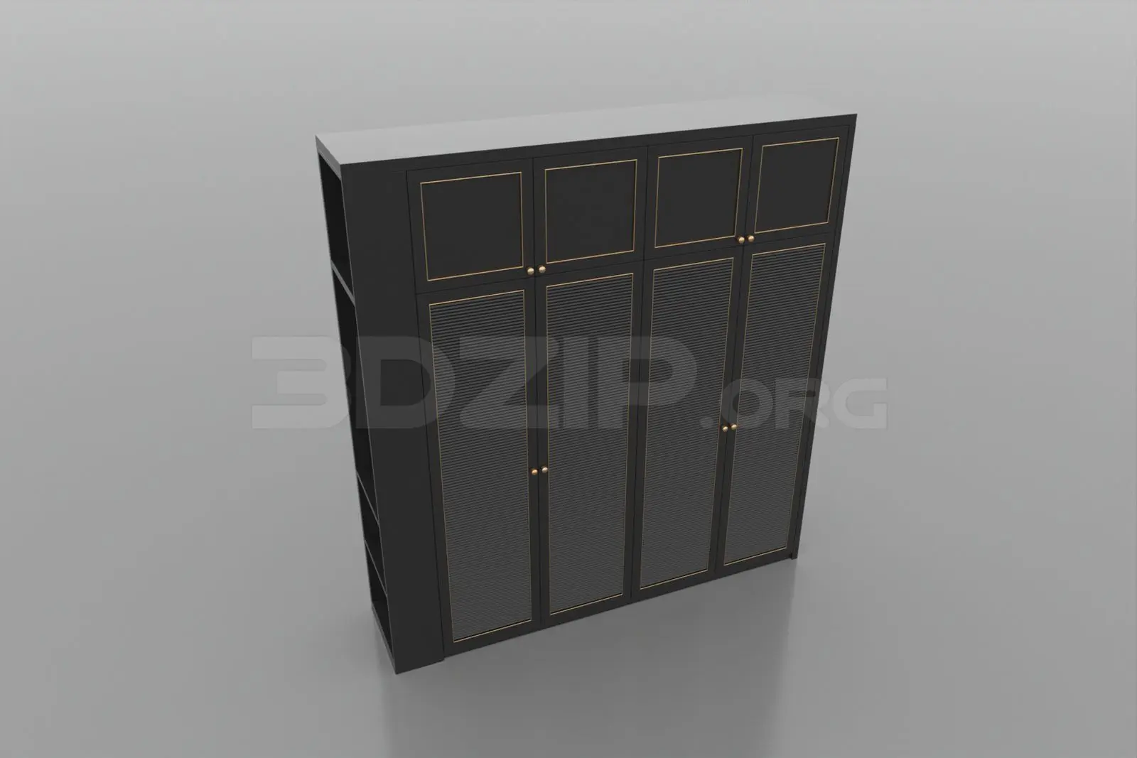 Wardrobe — preview 1, by Minh Tu (3dzip, CC0)