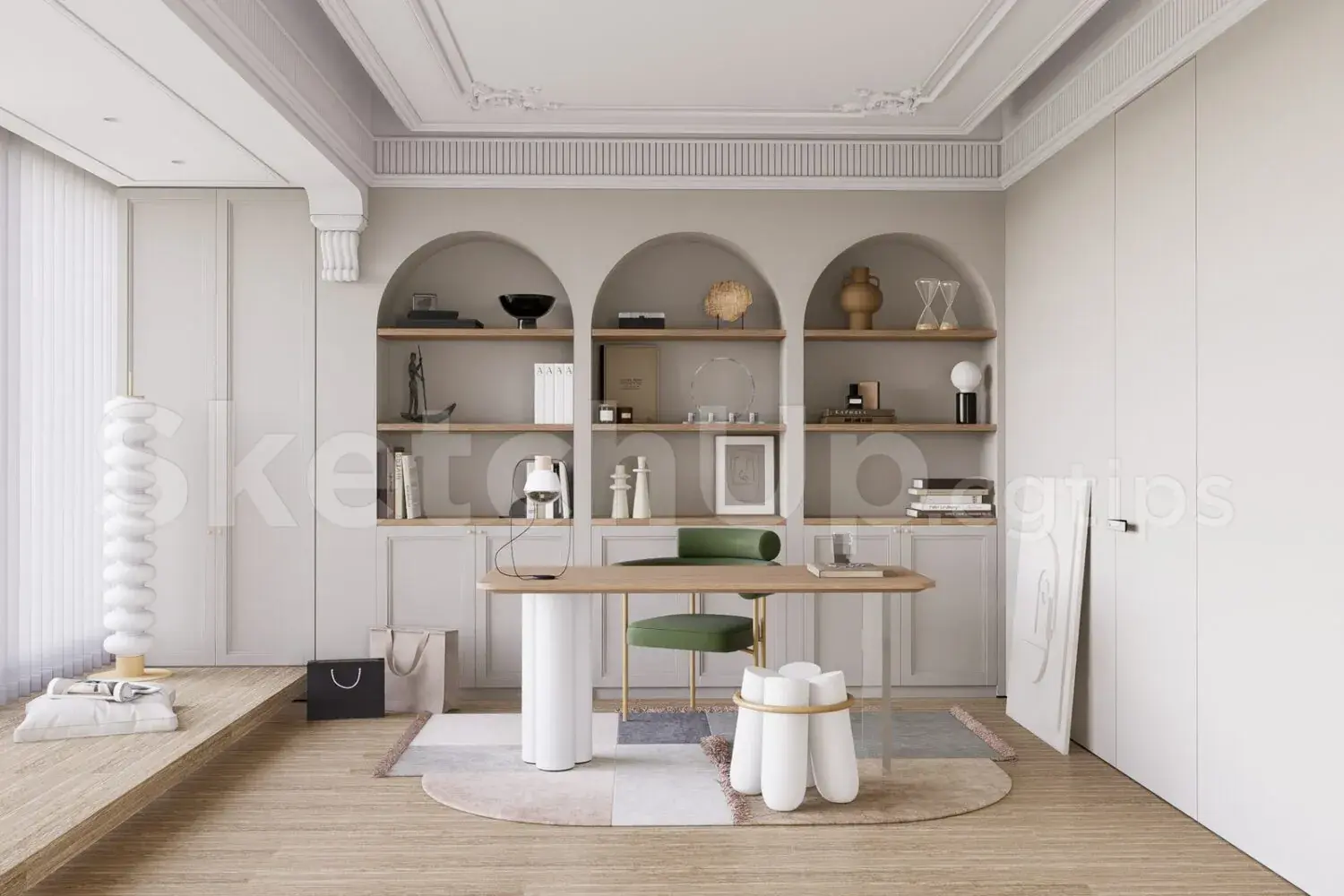 Study Room Interior