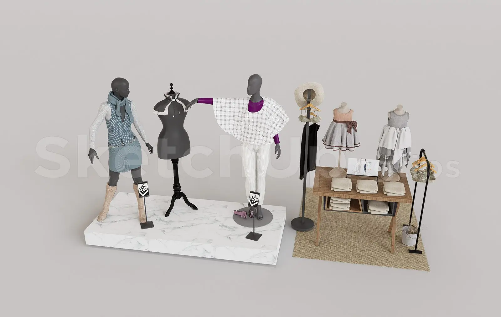 A Mannequin For Fashion Clothing
