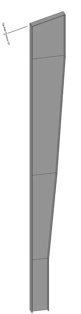 MB Frame Vertical 3 Section
