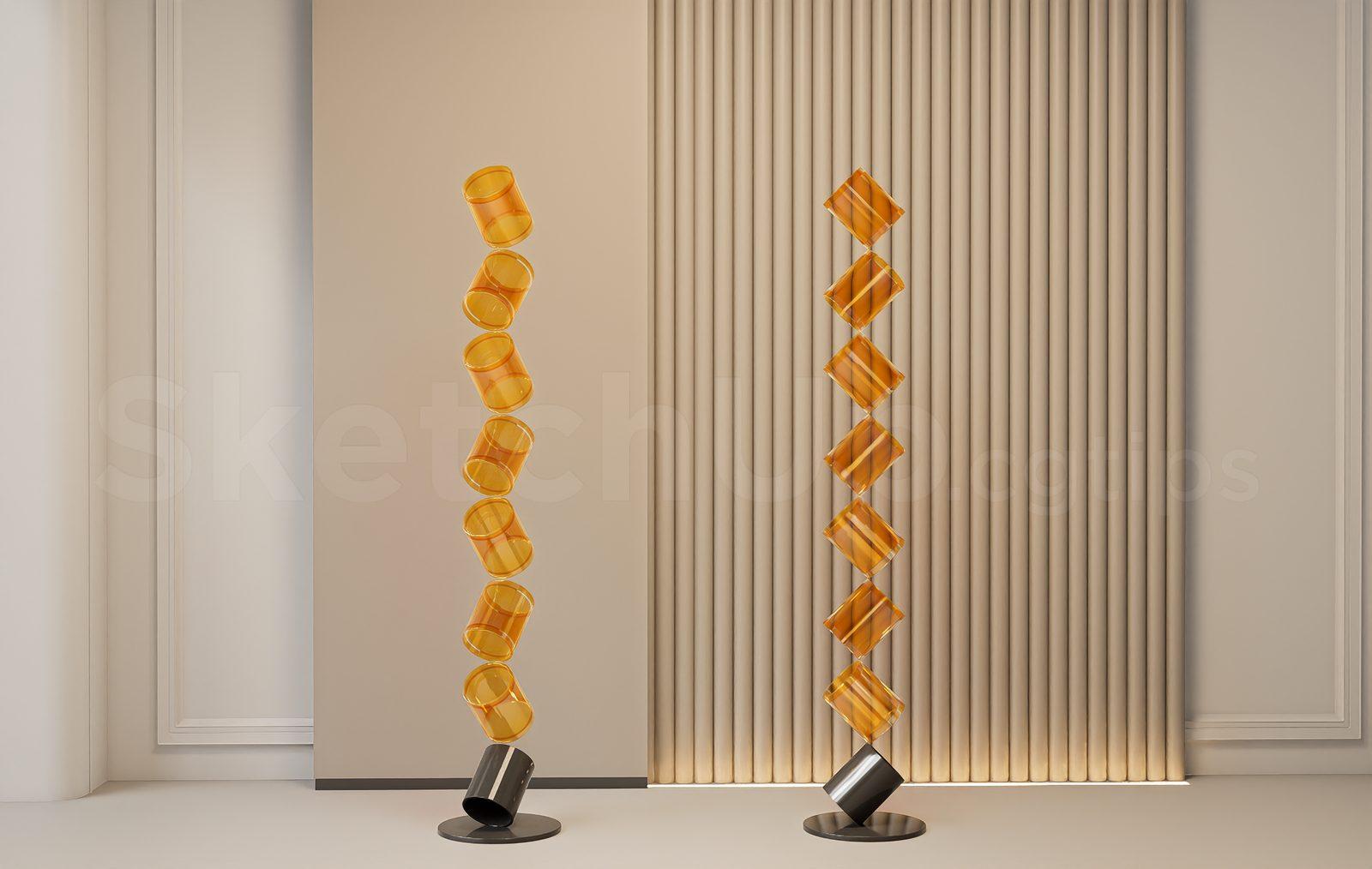Floor Lamp Model Download for Interior Projects