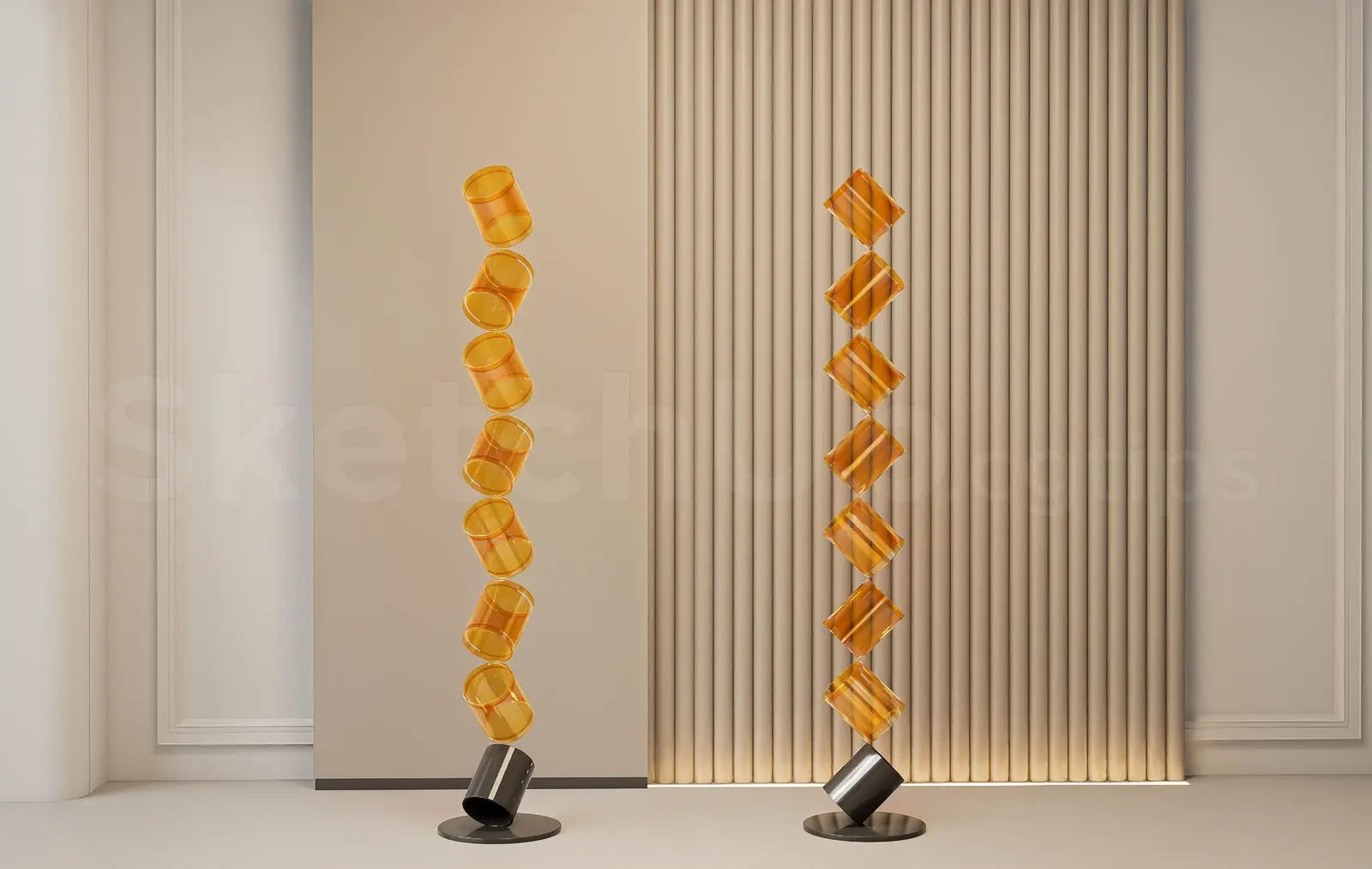 Floor Lamp Model Download for Interior Projects