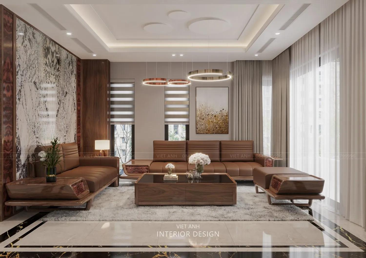 Interior Living Room – Kitchen
