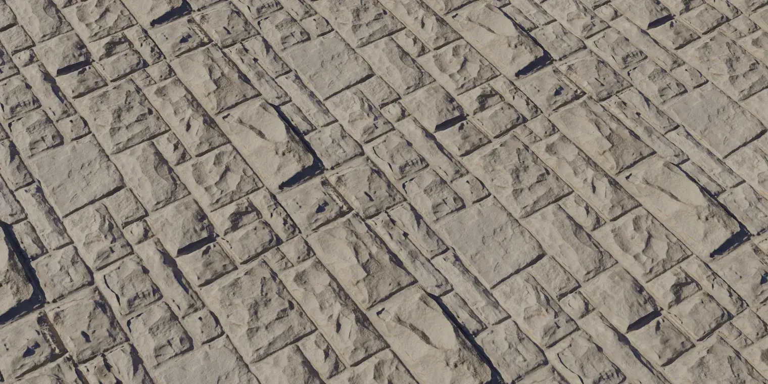 Concrete Brick Wall 1