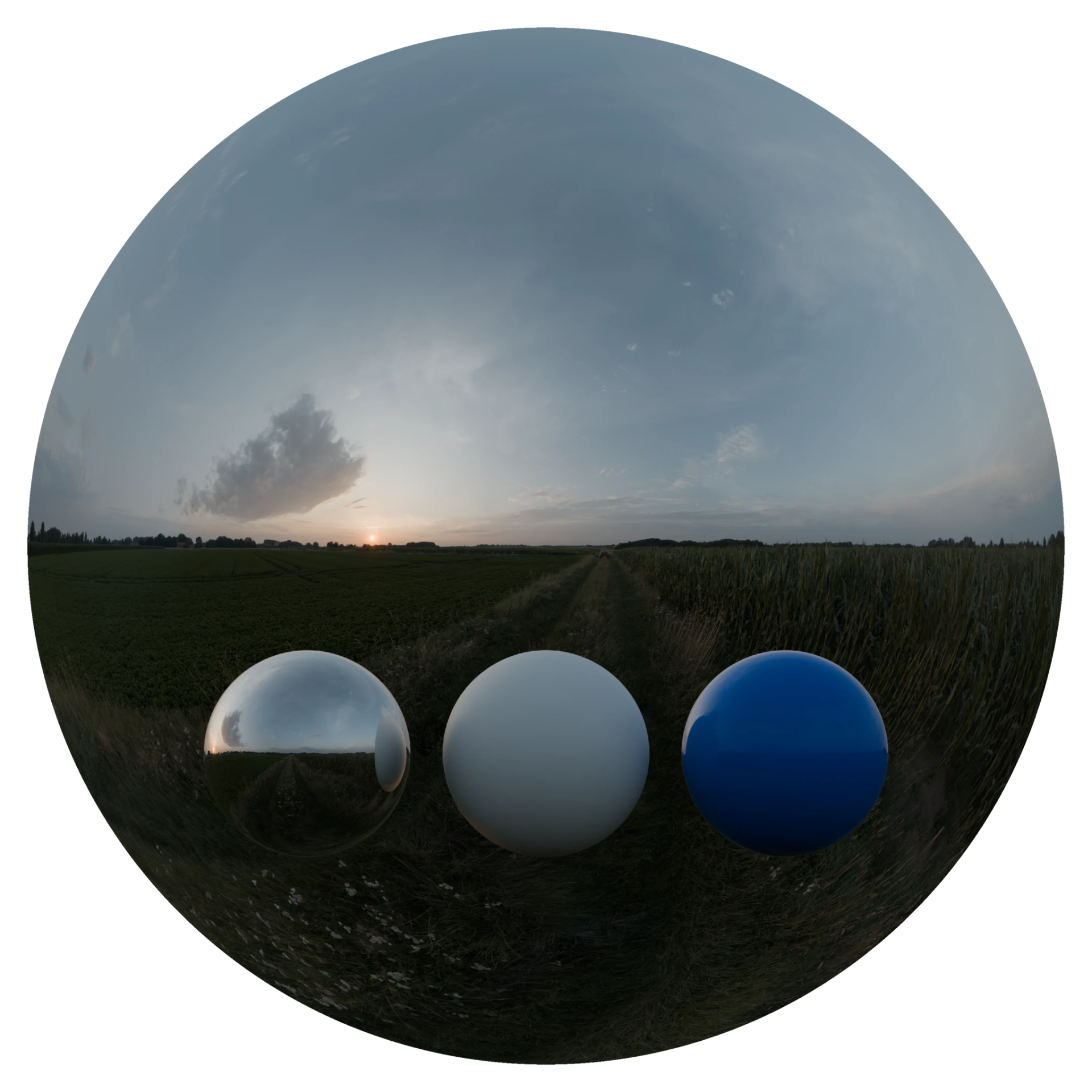 Evening Sky HDRI 020 A