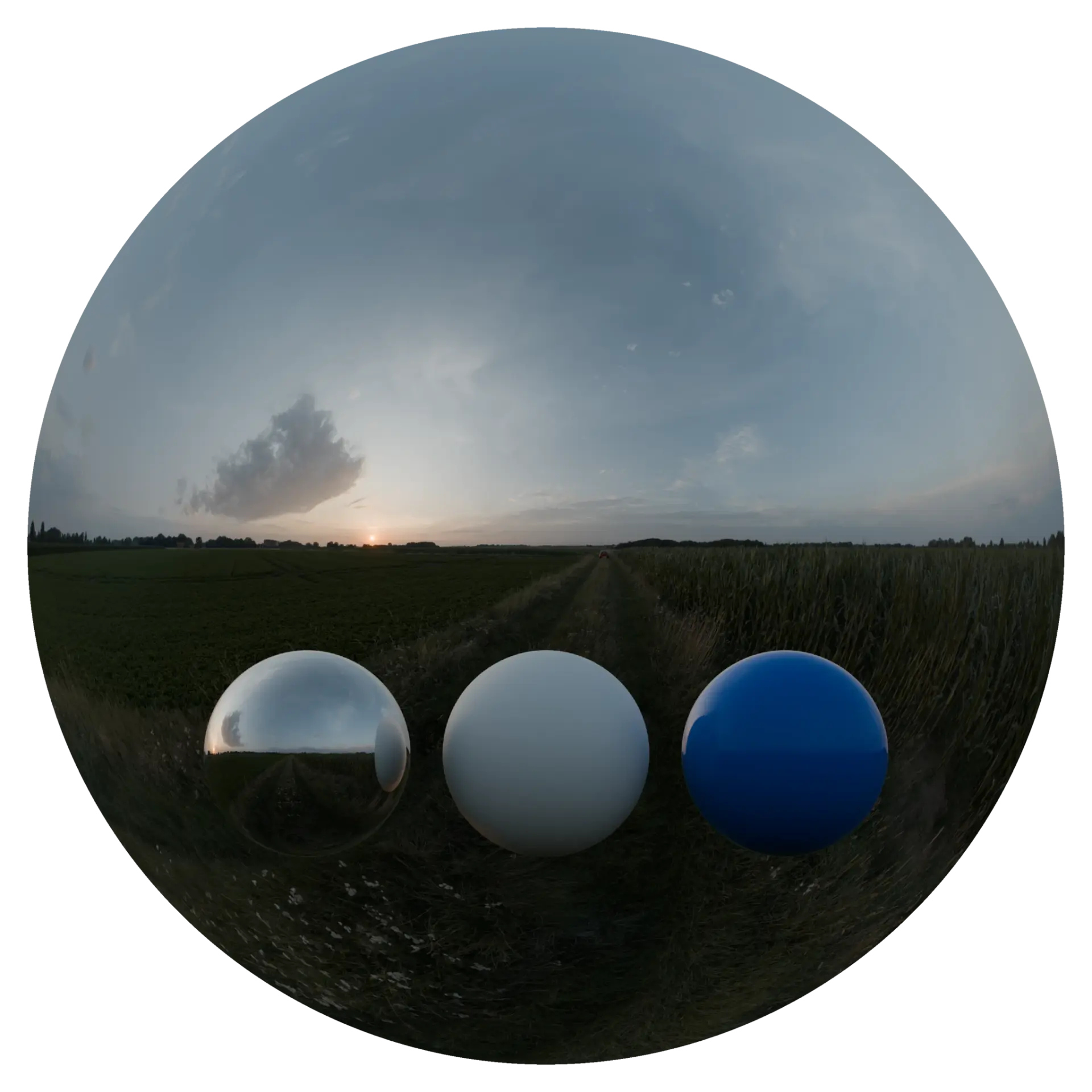 Evening Sky HDRI 020 A