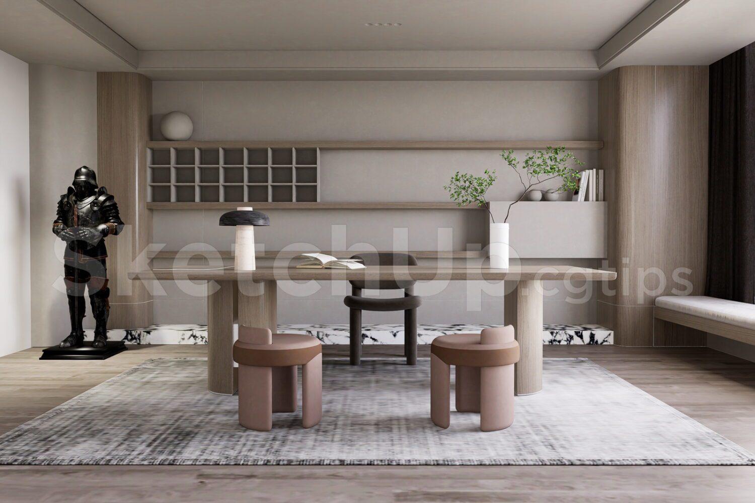 Study Room Interior