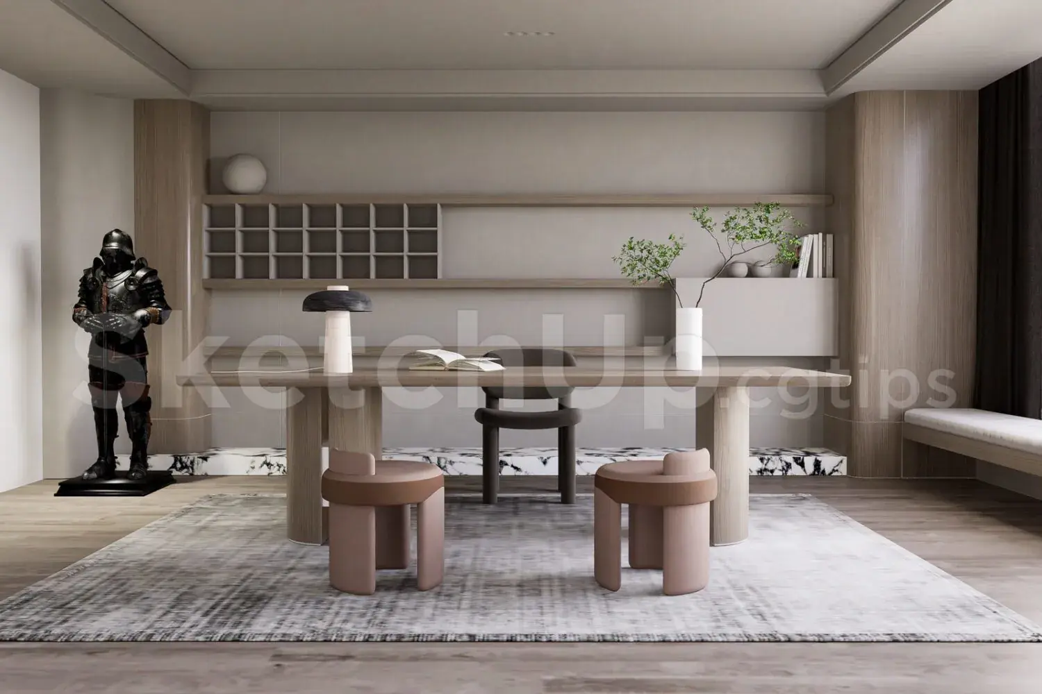 Study Room Interior