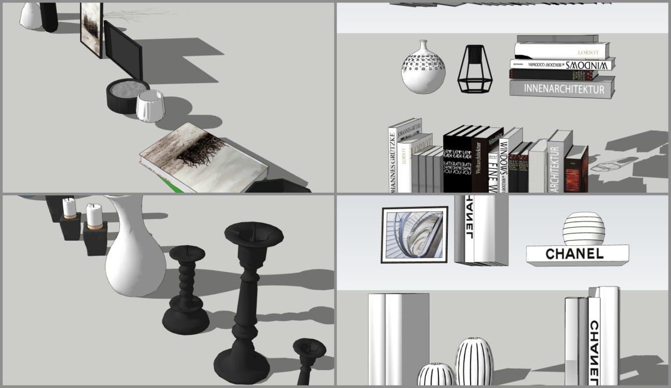Combo Decor on Self