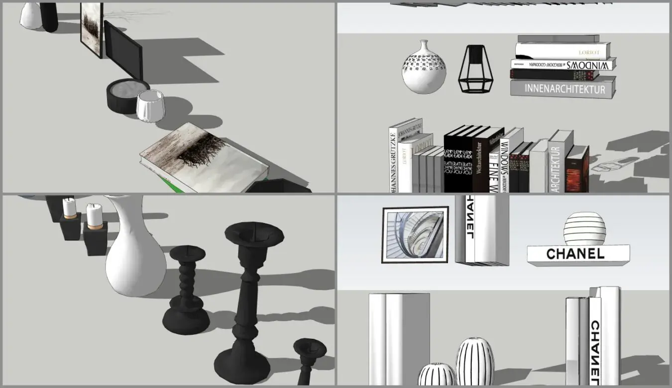Combo Decor on Self