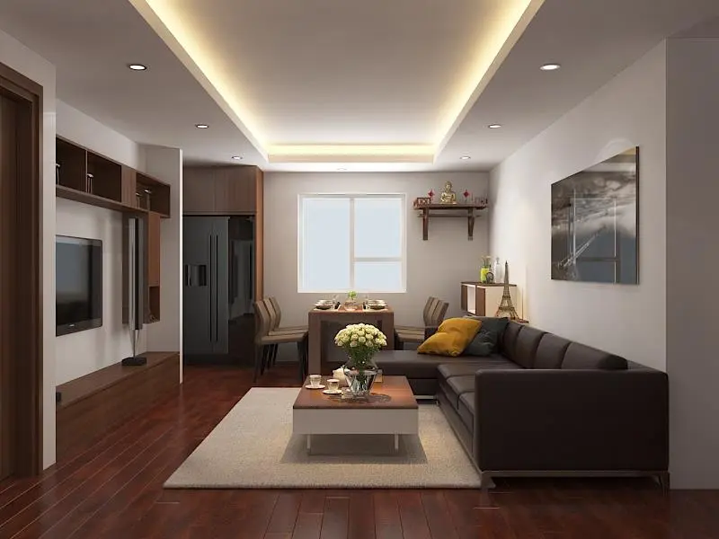 Interior Kitchen – Livingroom 249 Scene — preview 1, by Hoang Arc (3dzip, CC0)