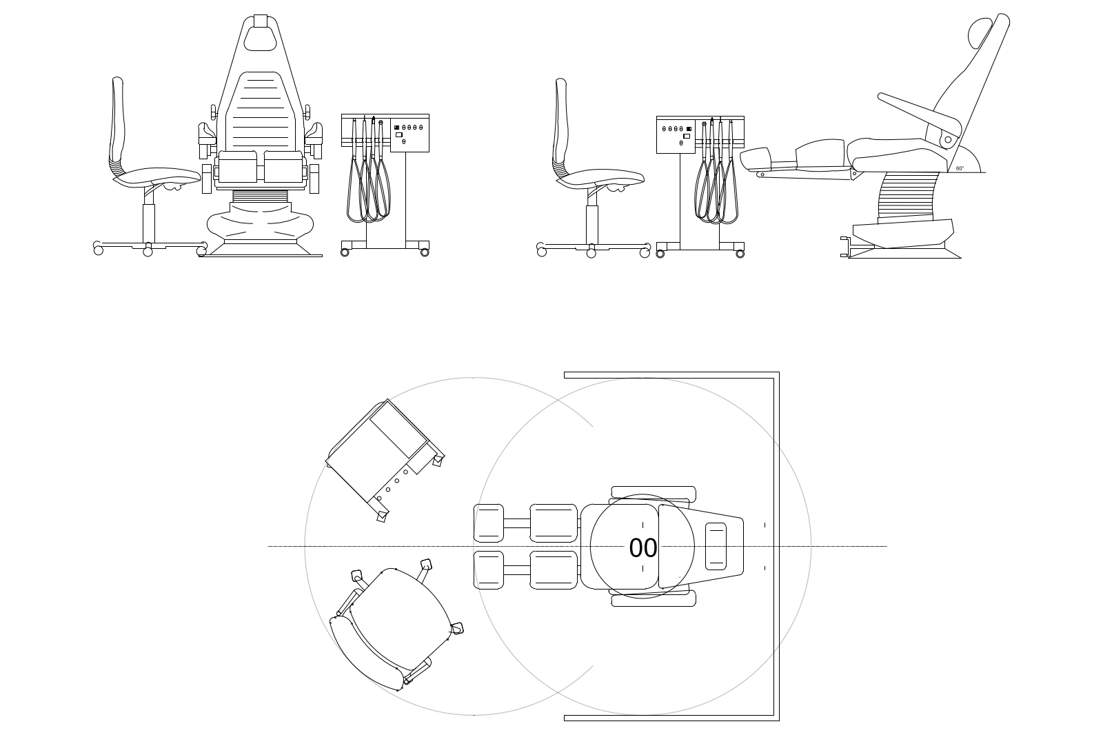 Dentist chair