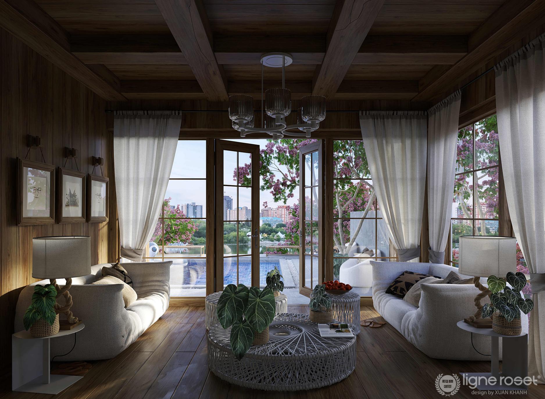Interior Homestay Scene