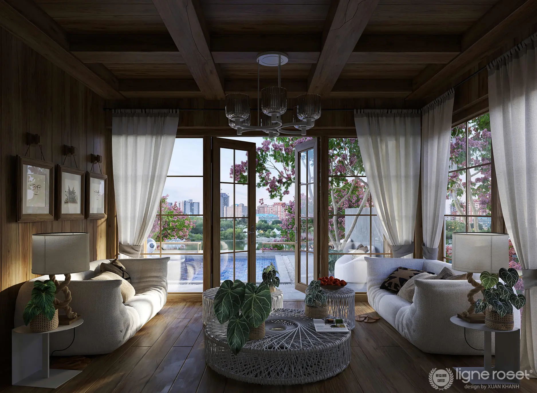 Interior Homestay Scene — preview 1, by Xuan Khanh (cgtips)