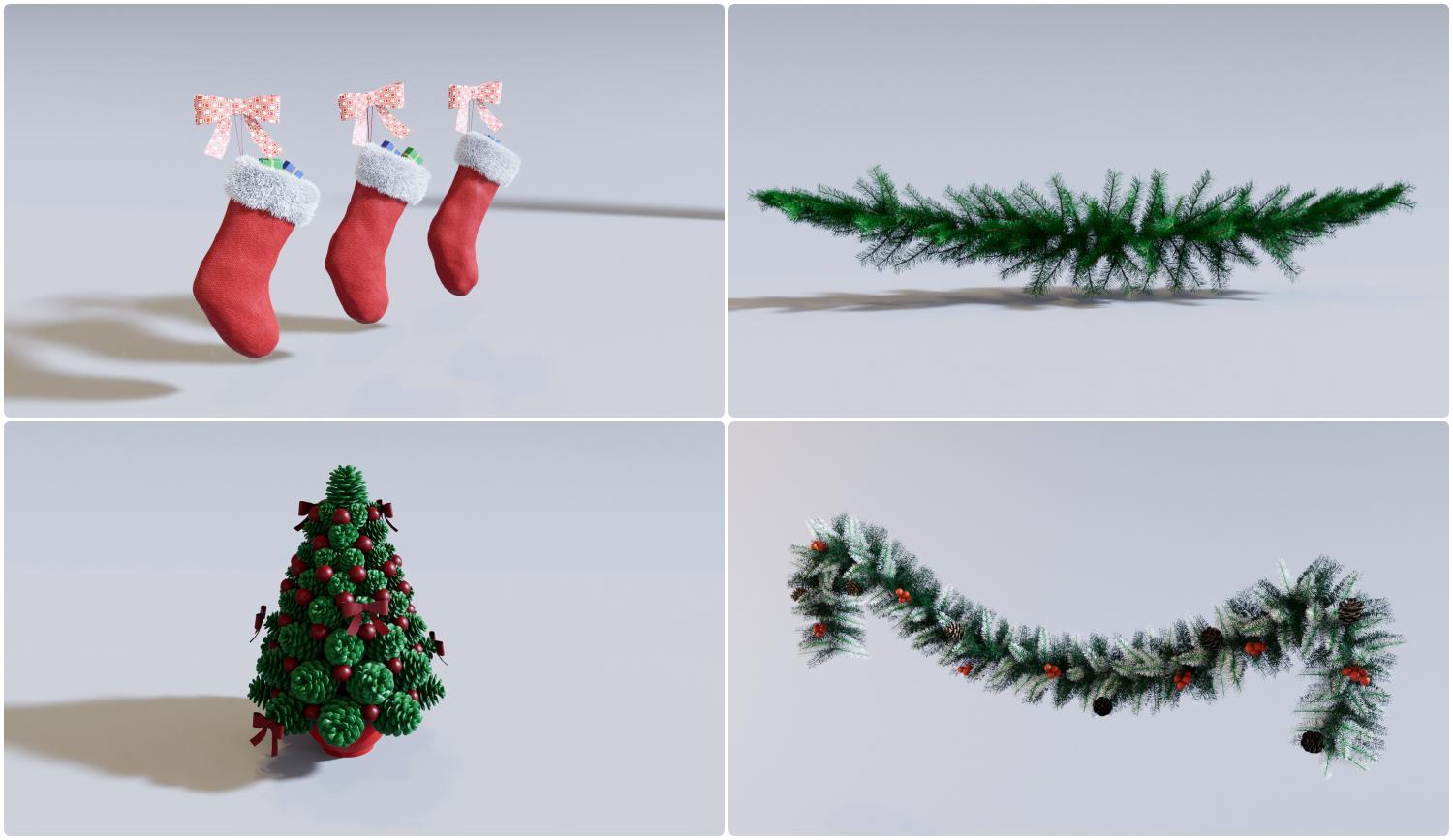 Christmas Decorative set