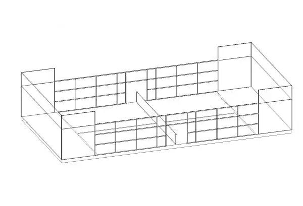 Padel Tennis Court - 3D — preview 1, by Me (RevitCity, CC0)
