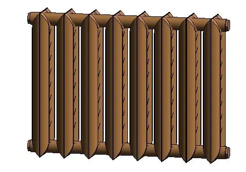 Old Fashioned Iron Radiator
