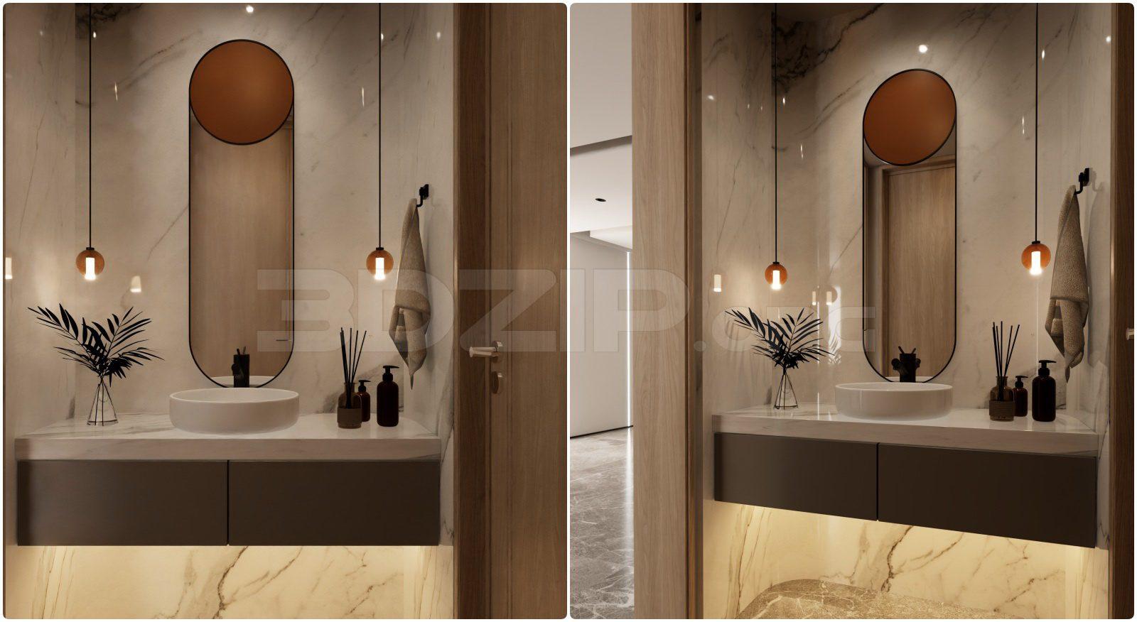 Cabinet With Washbasin