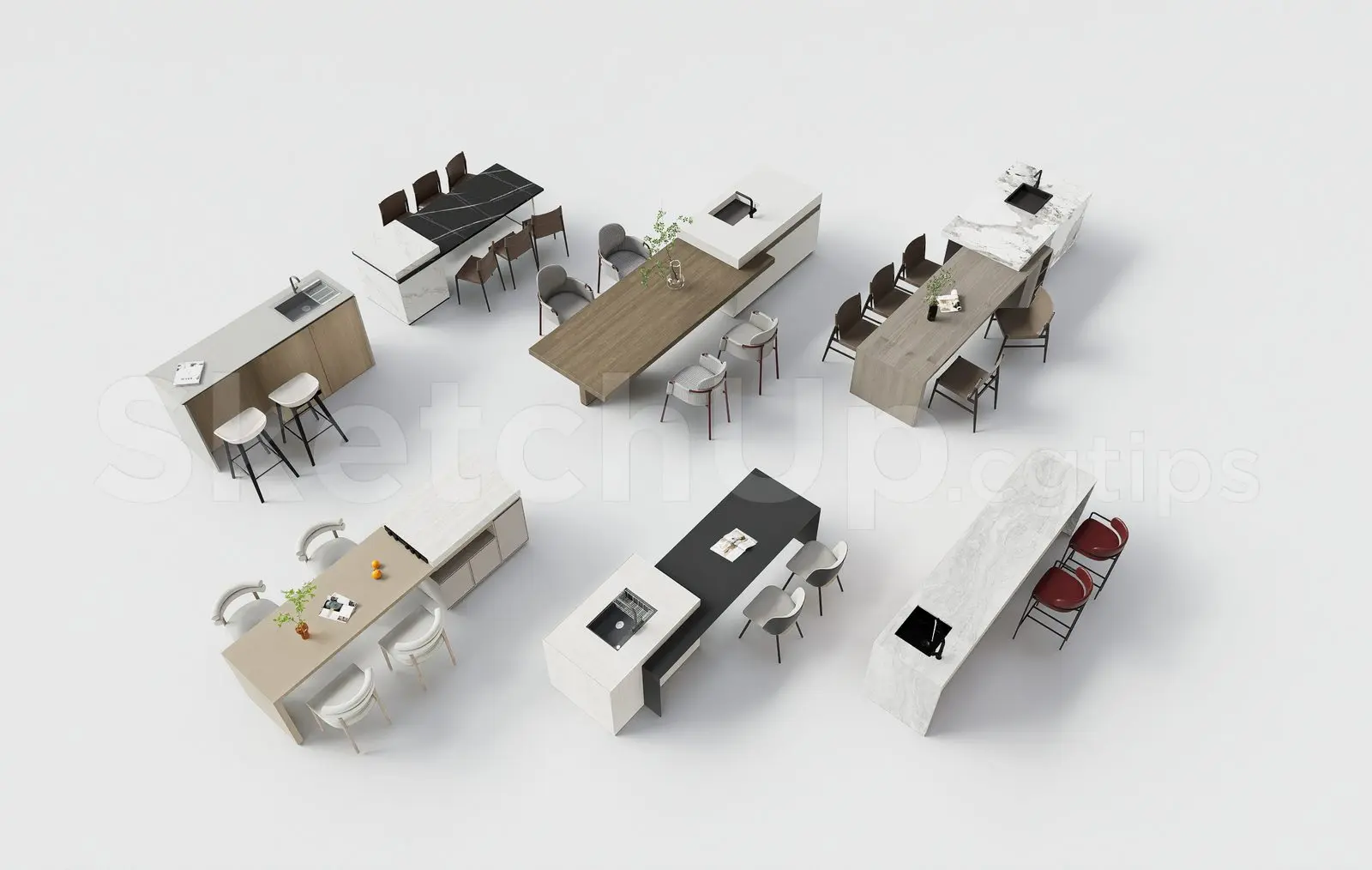 Kitchen Island — preview 1 (cgtips)