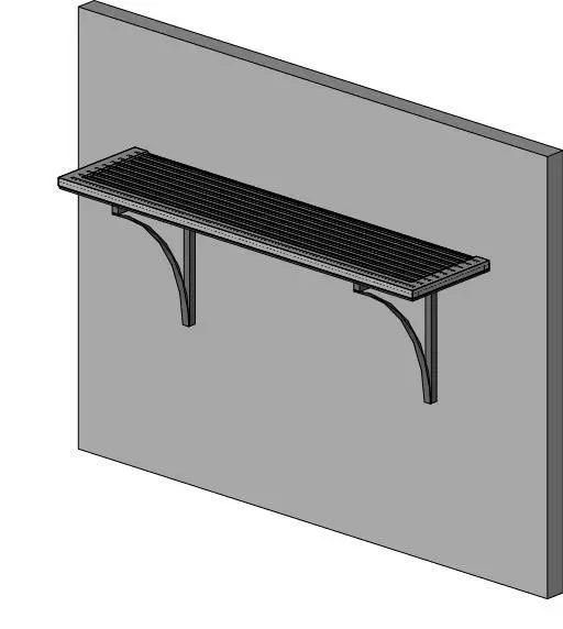 Sun Shade with curved brackets