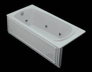 Kohler - K-1461-H2 Portrait Whirlpool with K-1445