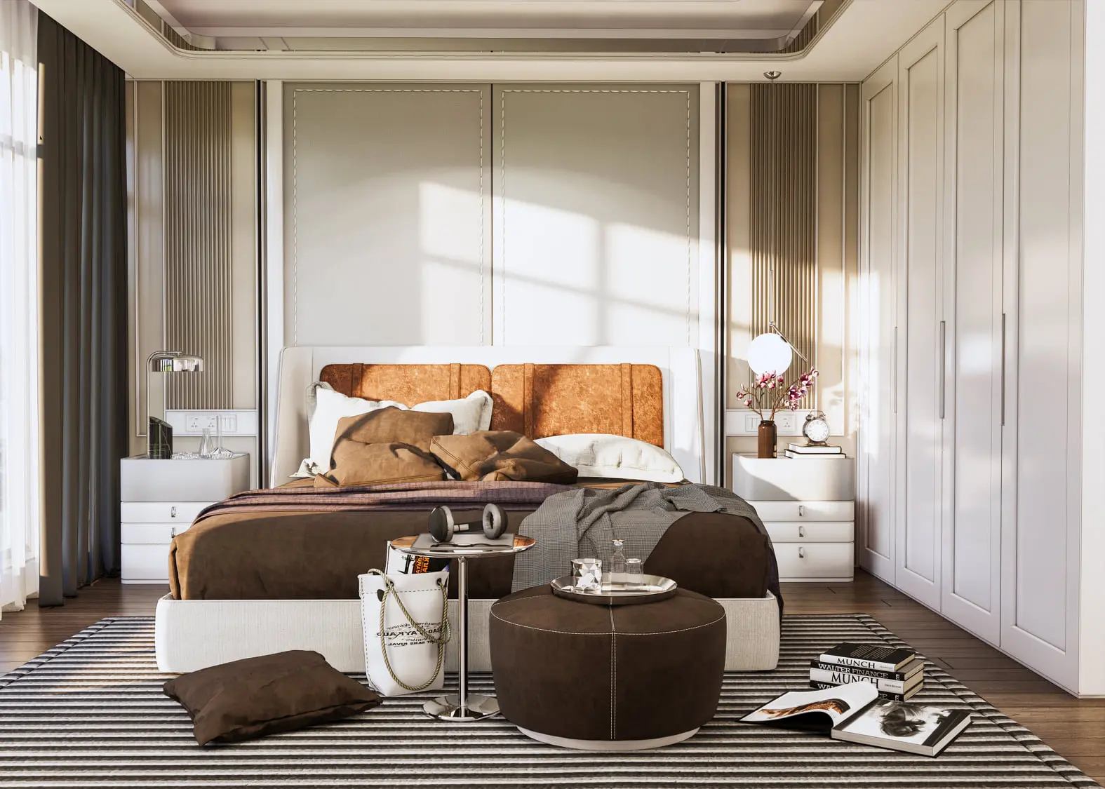 Interior Bedroom Scene
