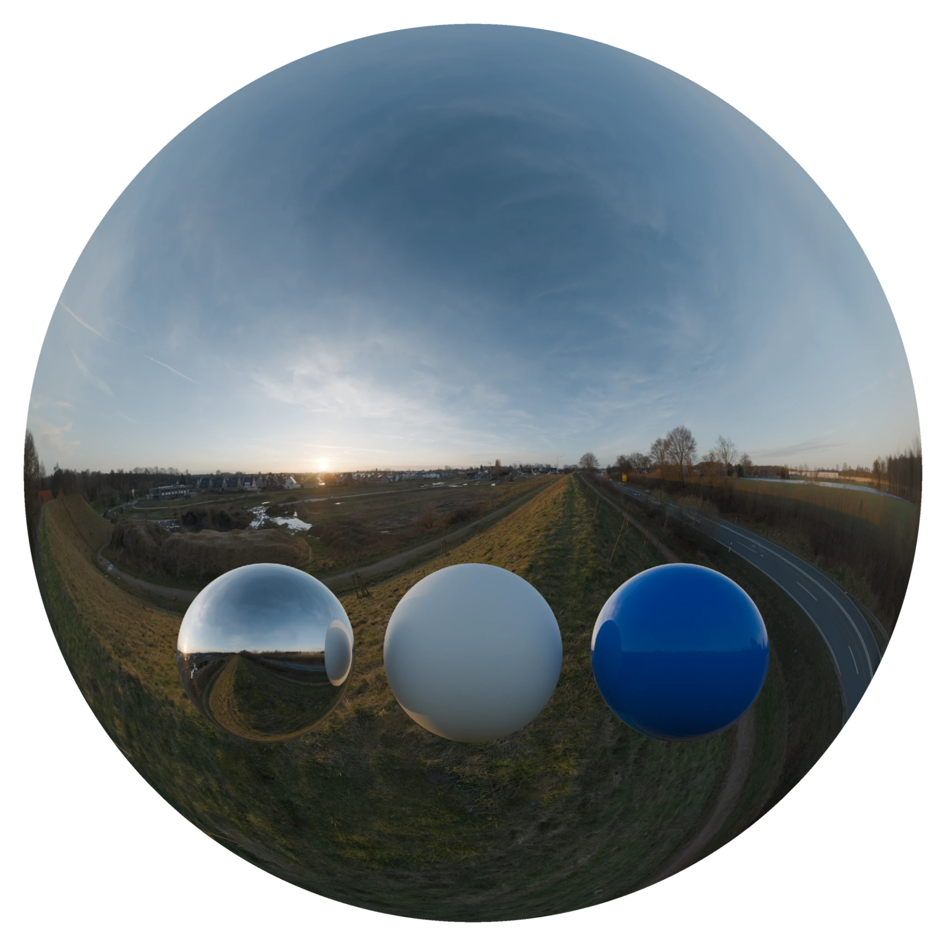 Evening Sky HDRI 004 A