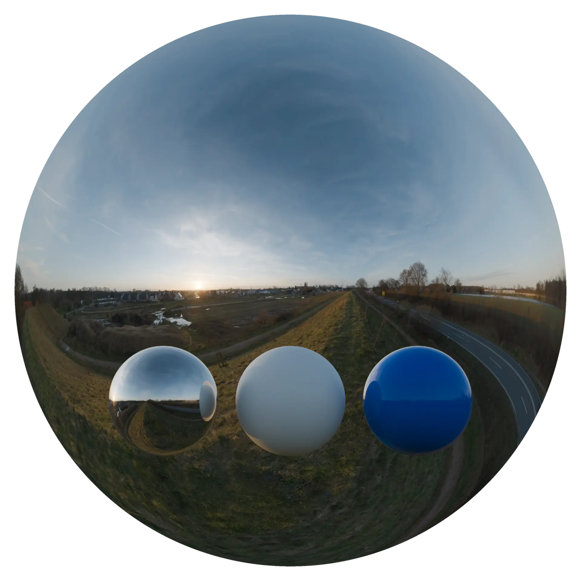 Evening Sky HDRI 004 A