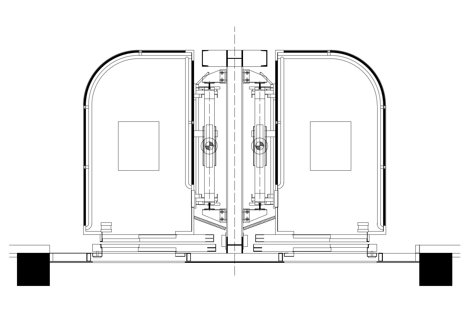 Panoramic Elevator — CAD drawing preview
