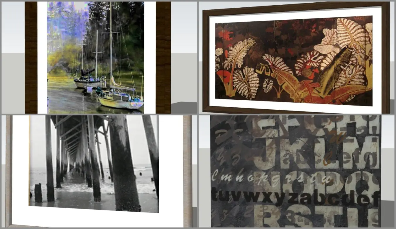 Combo Picture and Paints