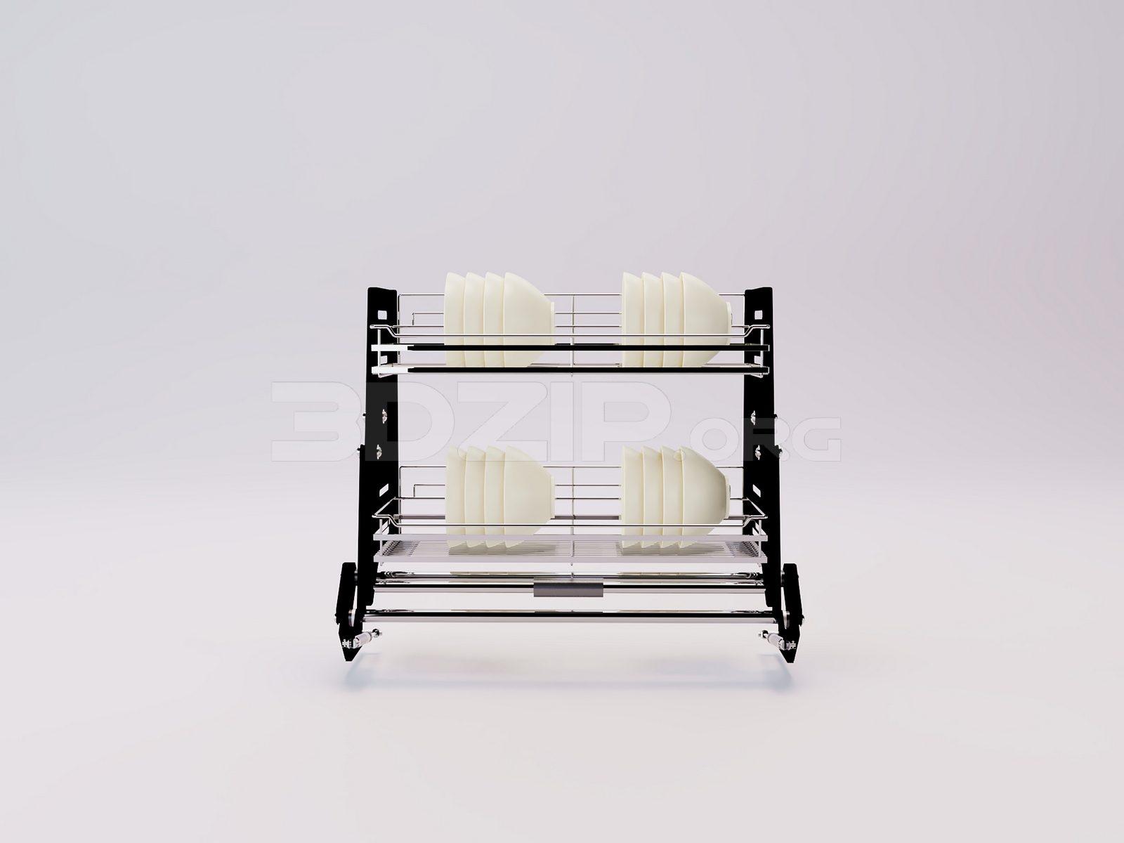 Dish Rack — preview 1 (3dzip)