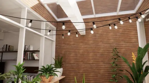 Parametric String Lights — preview 1, by ksoarchi (RevitCity, CC0)
