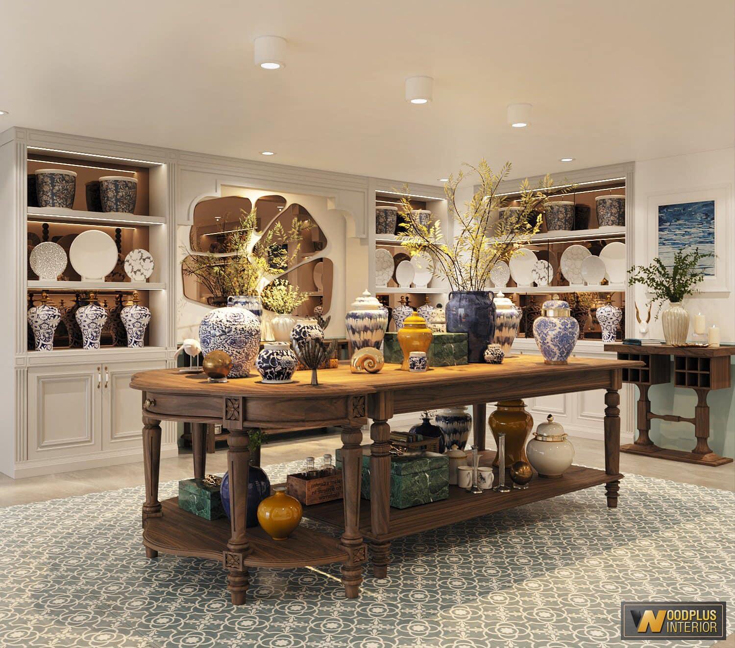 Ceramic Shop Interior