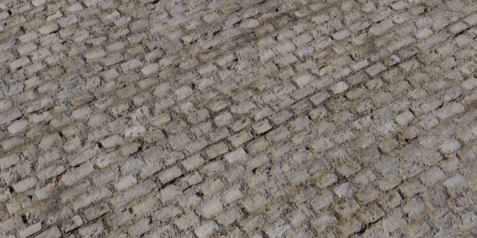 Worn Brick Wall