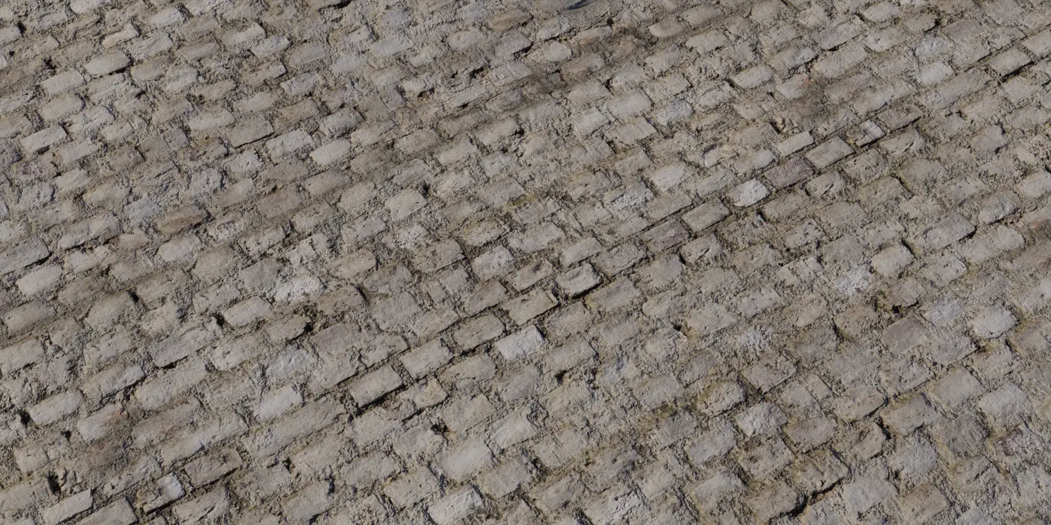 Worn Brick Wall