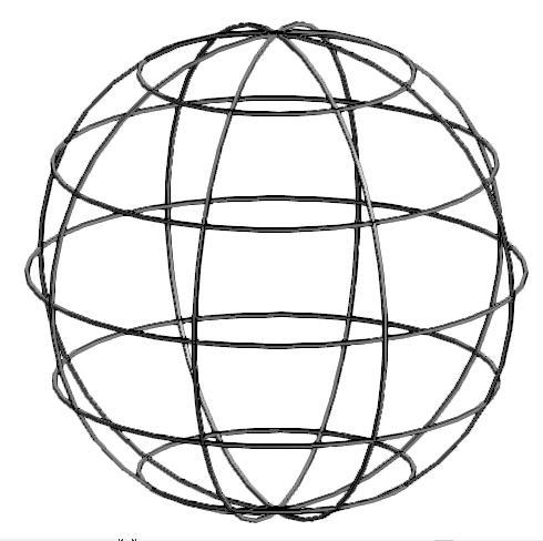 Globe with Rings