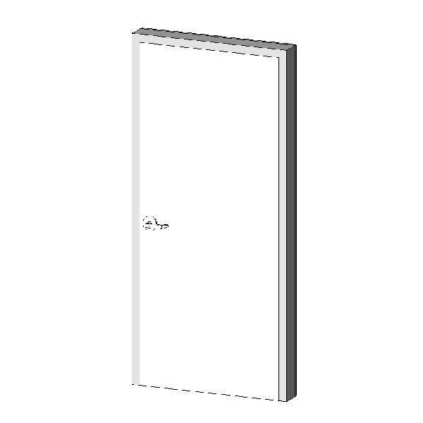 HM Frame Door - Exterior Single
