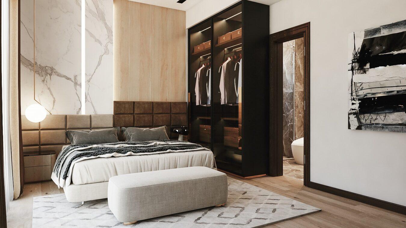 Interior Bedroom Scene