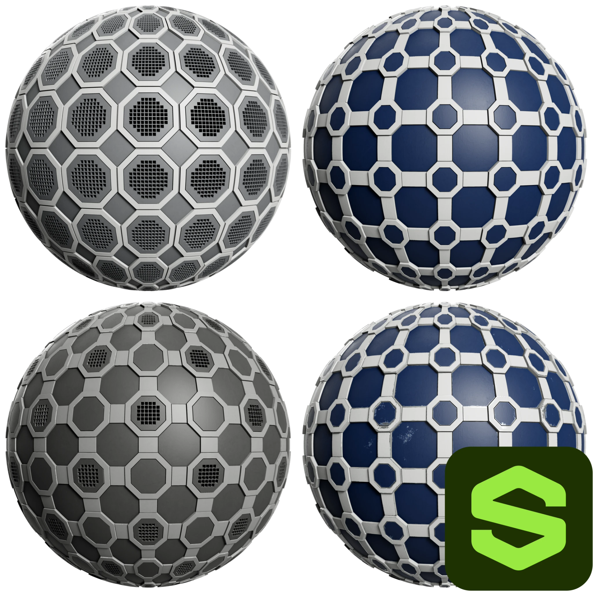 Metal Plates Substance 004