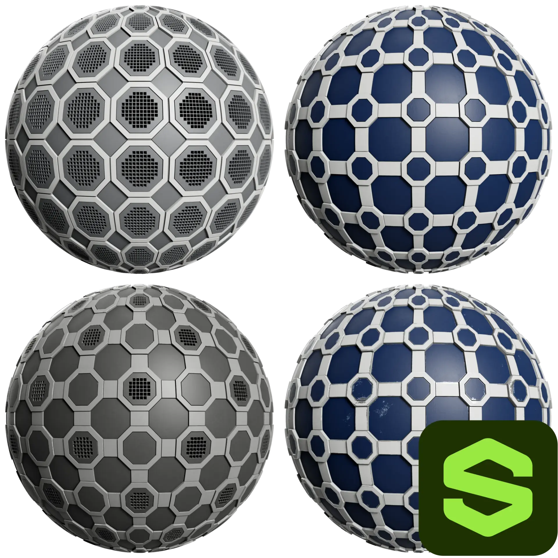 Metal Plates Substance 004