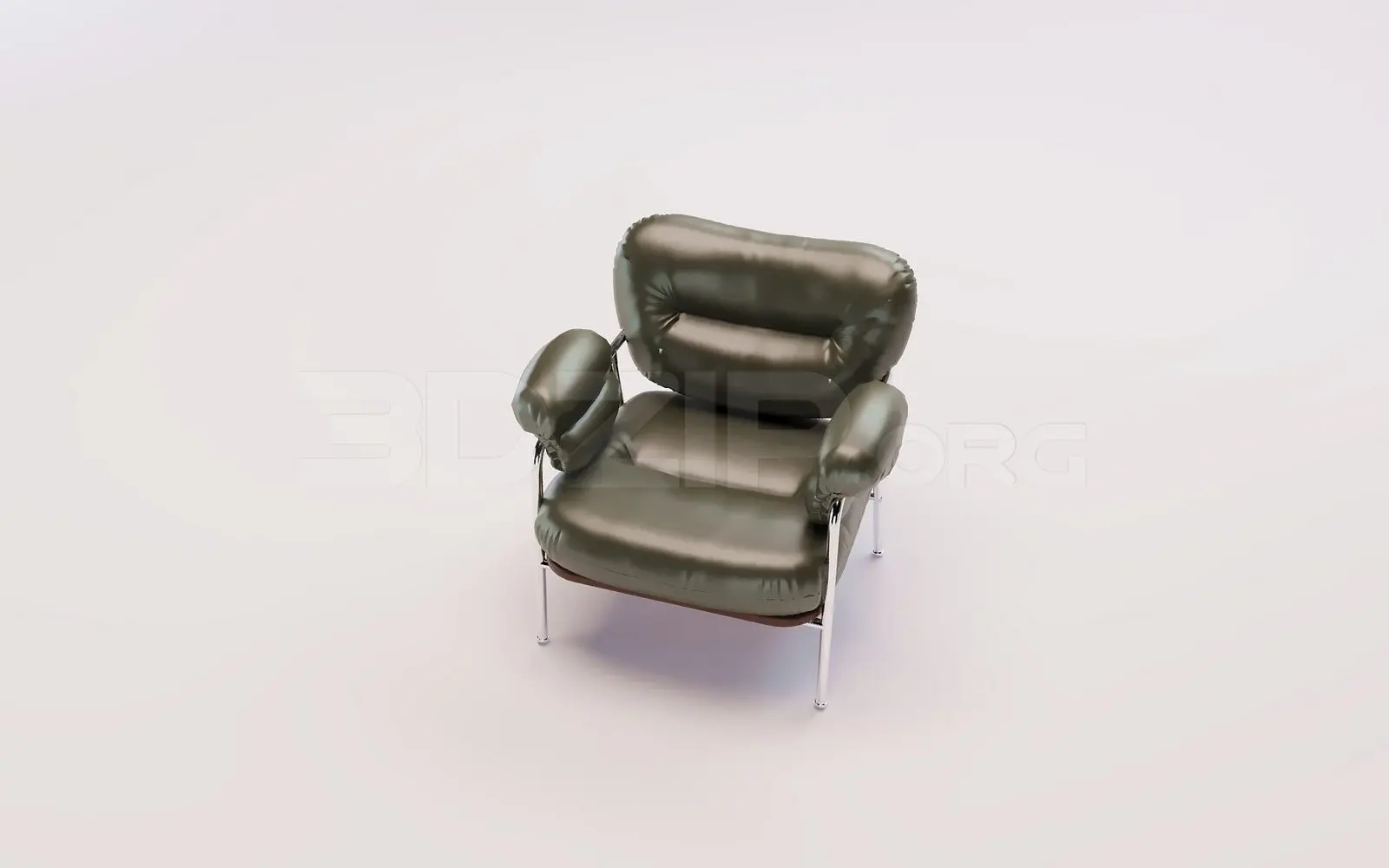 Armchair 3D Model for Interior Projects