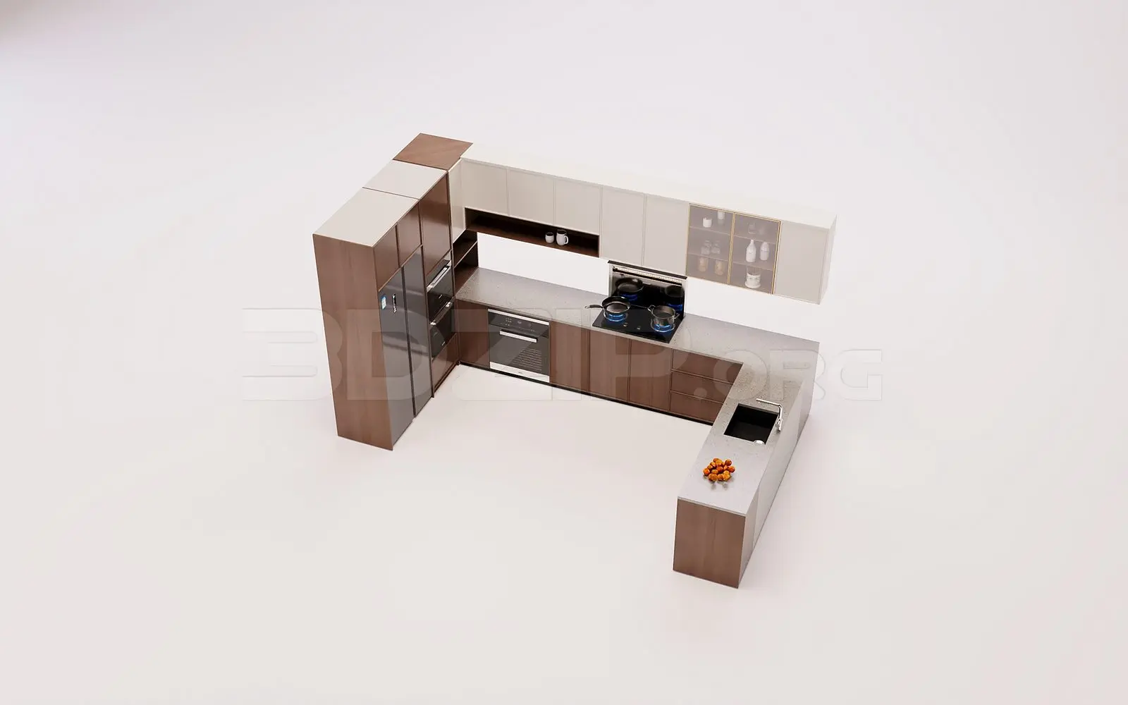 Kitchen — preview 1 (3dzip)