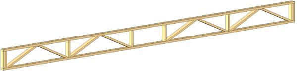 Wood web joist 5ft panels