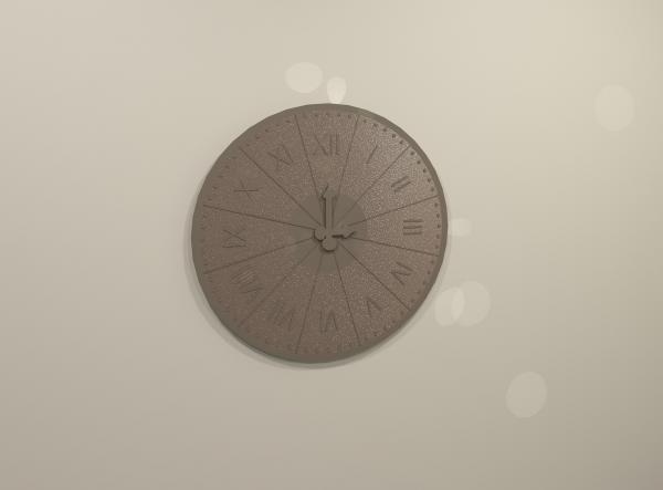Brown Clock