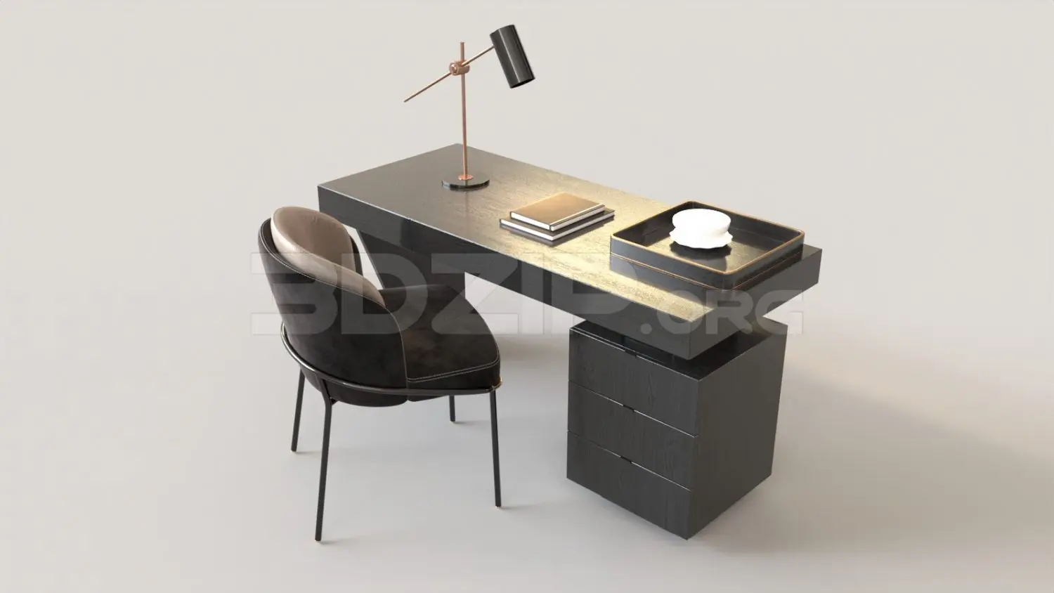 Table Work — preview 1 (3dzip, CC0)