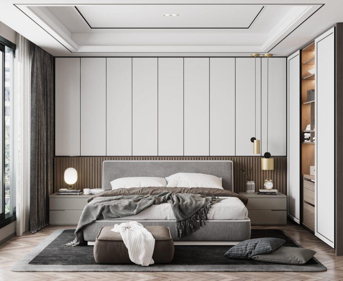 Interior Scenes Model Bedroom 573