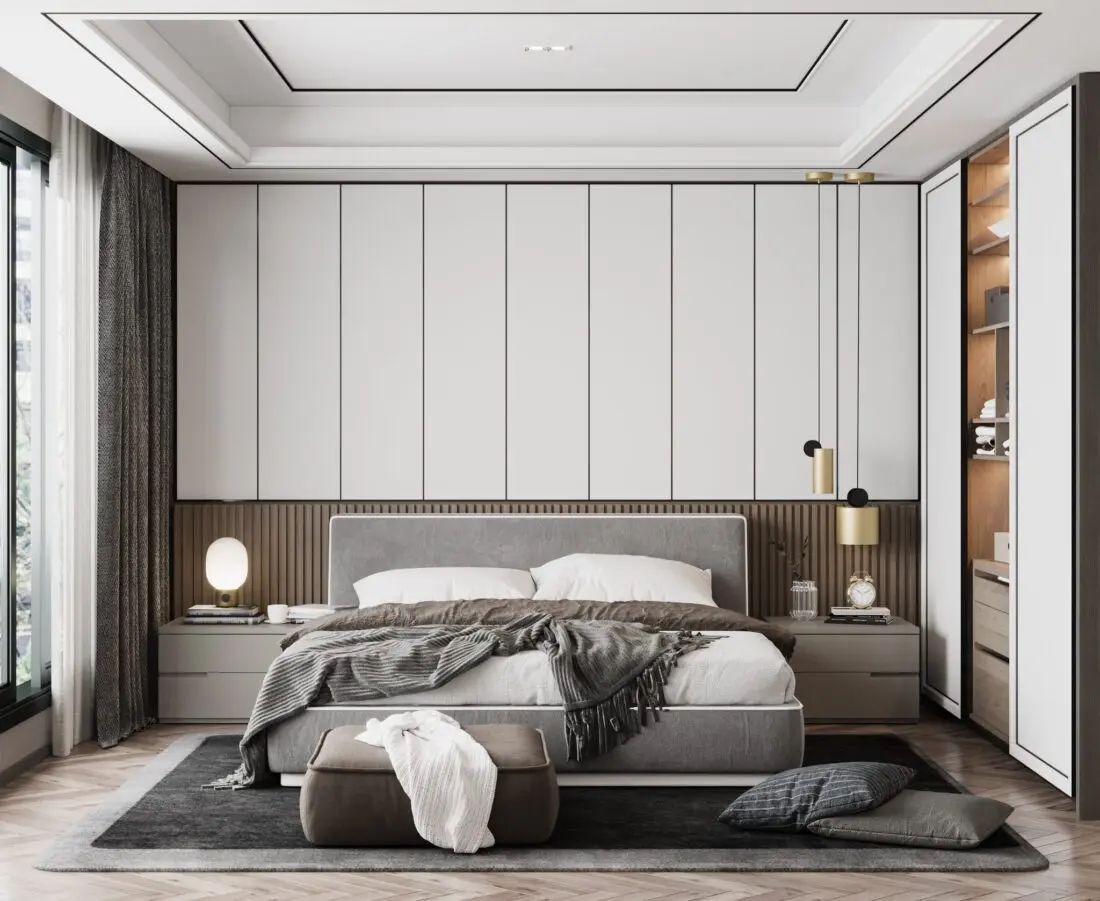 Interior Scenes Model Bedroom 573