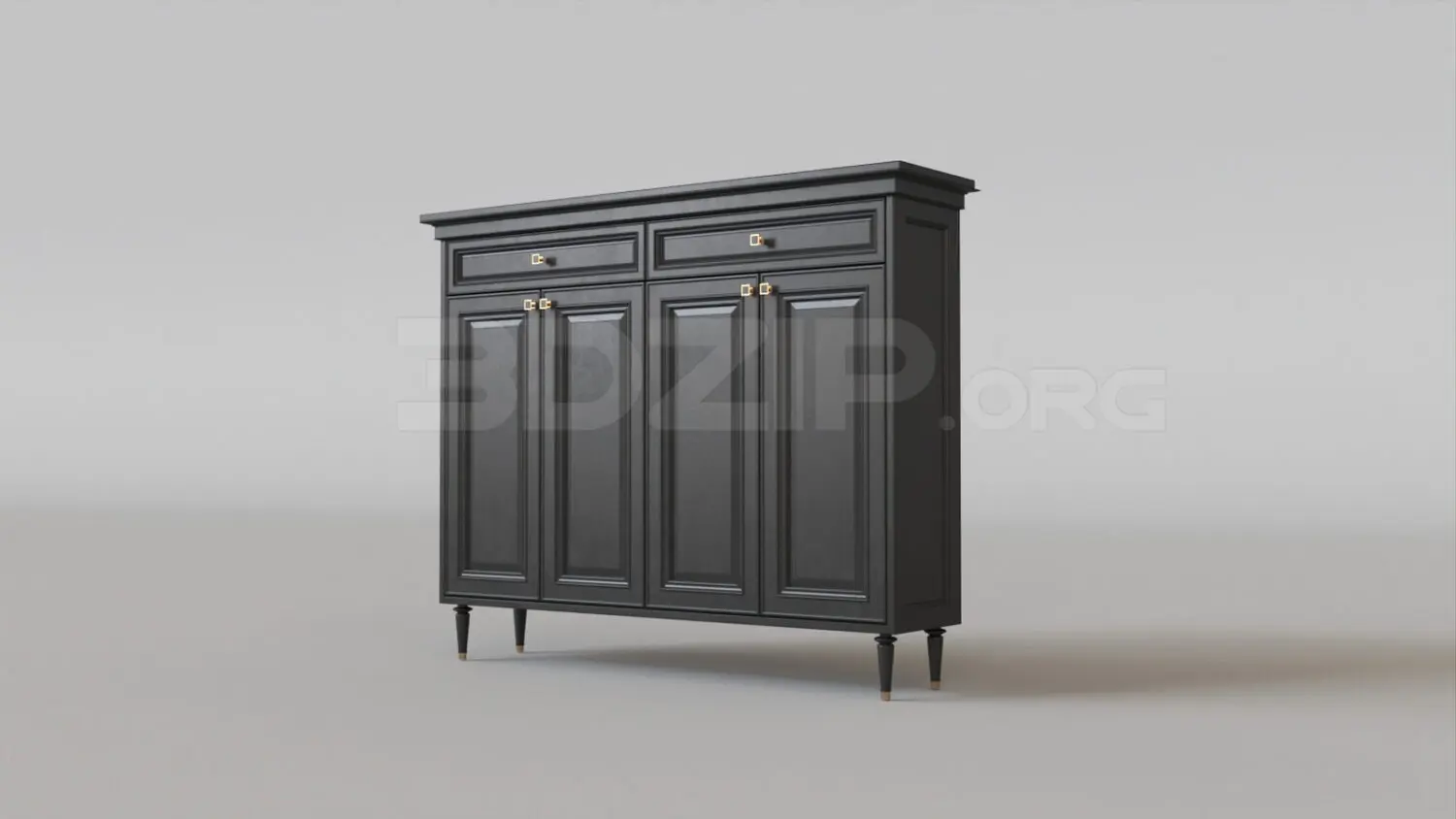 Shoe Cabinet — preview 1 (3dzip, CC0)