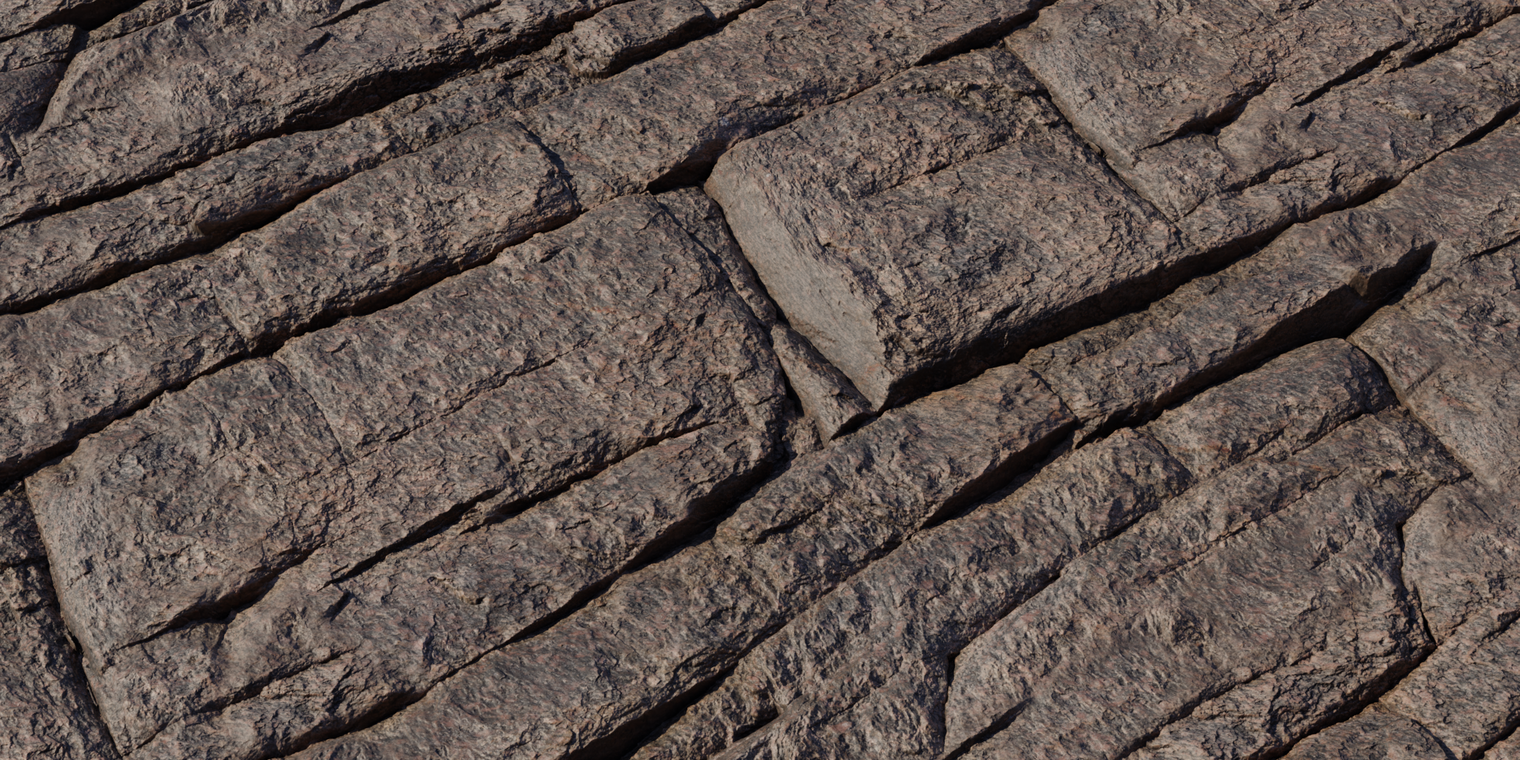 Dry Riverbed Rock